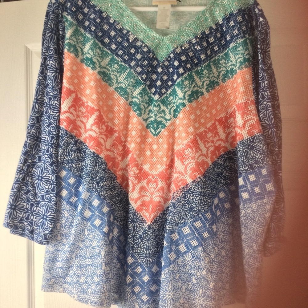 Summer top classic patterned